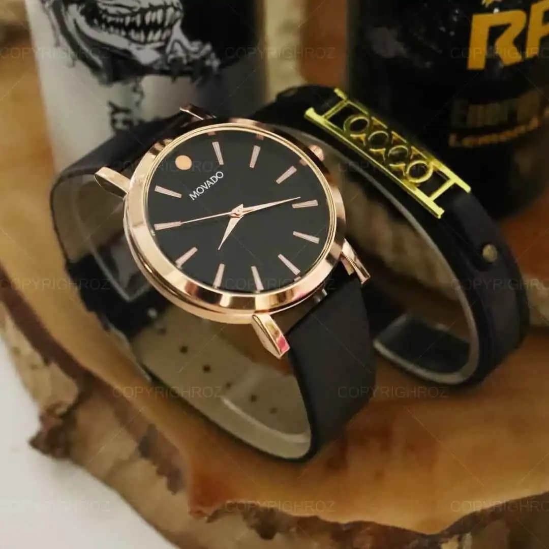 ساعت مچی مردانه Movado با دستبند مدل339 — تصویر ۴