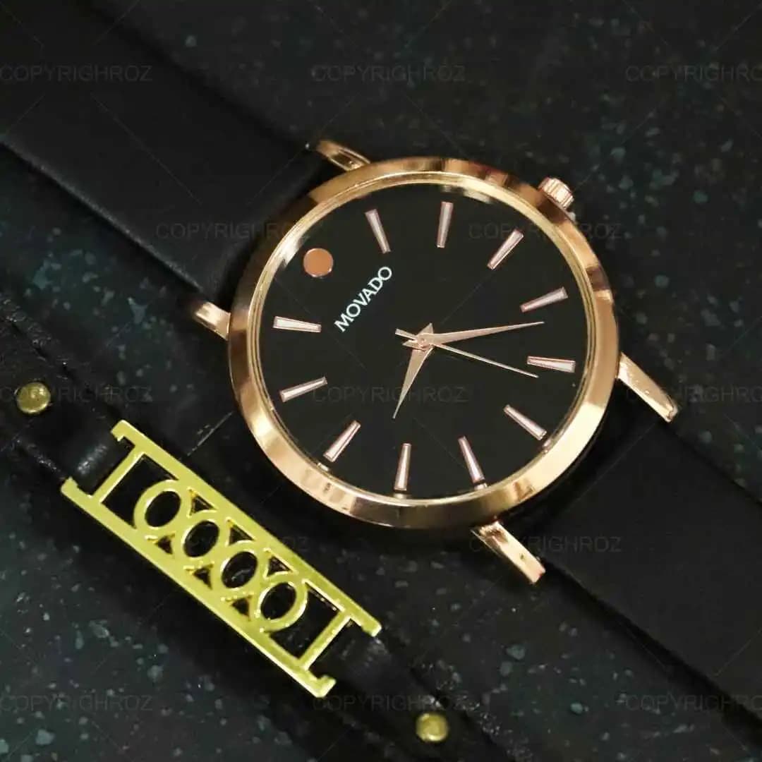 ساعت مچی مردانه Movado با دستبند مدل339 — تصویر ۳