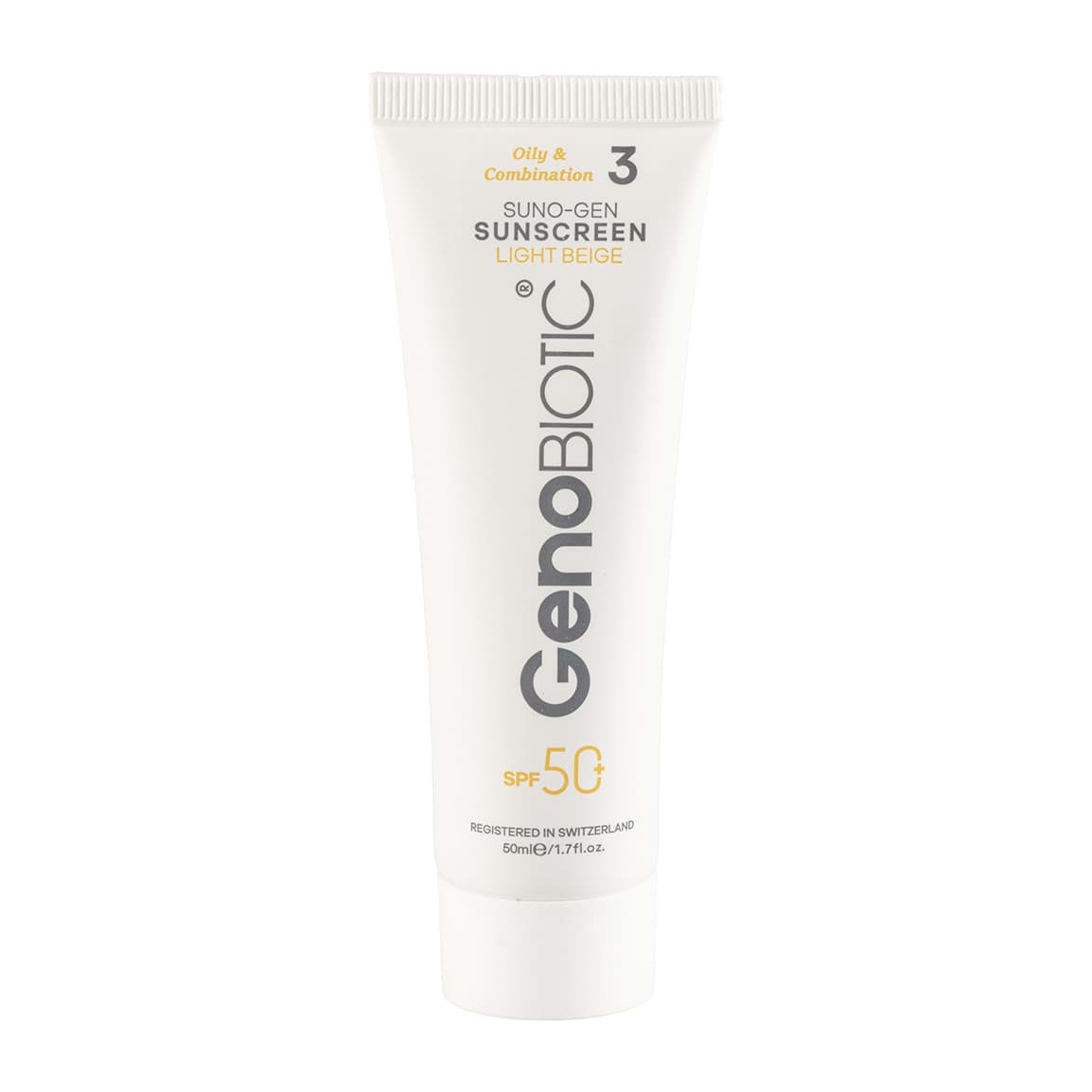 کرم ضد آفتاب رنگی ژنو بایوتیک با SPF50 مناسب پوست چرب و مختلط حجم 50 میلی لیتر — تصویر ۶