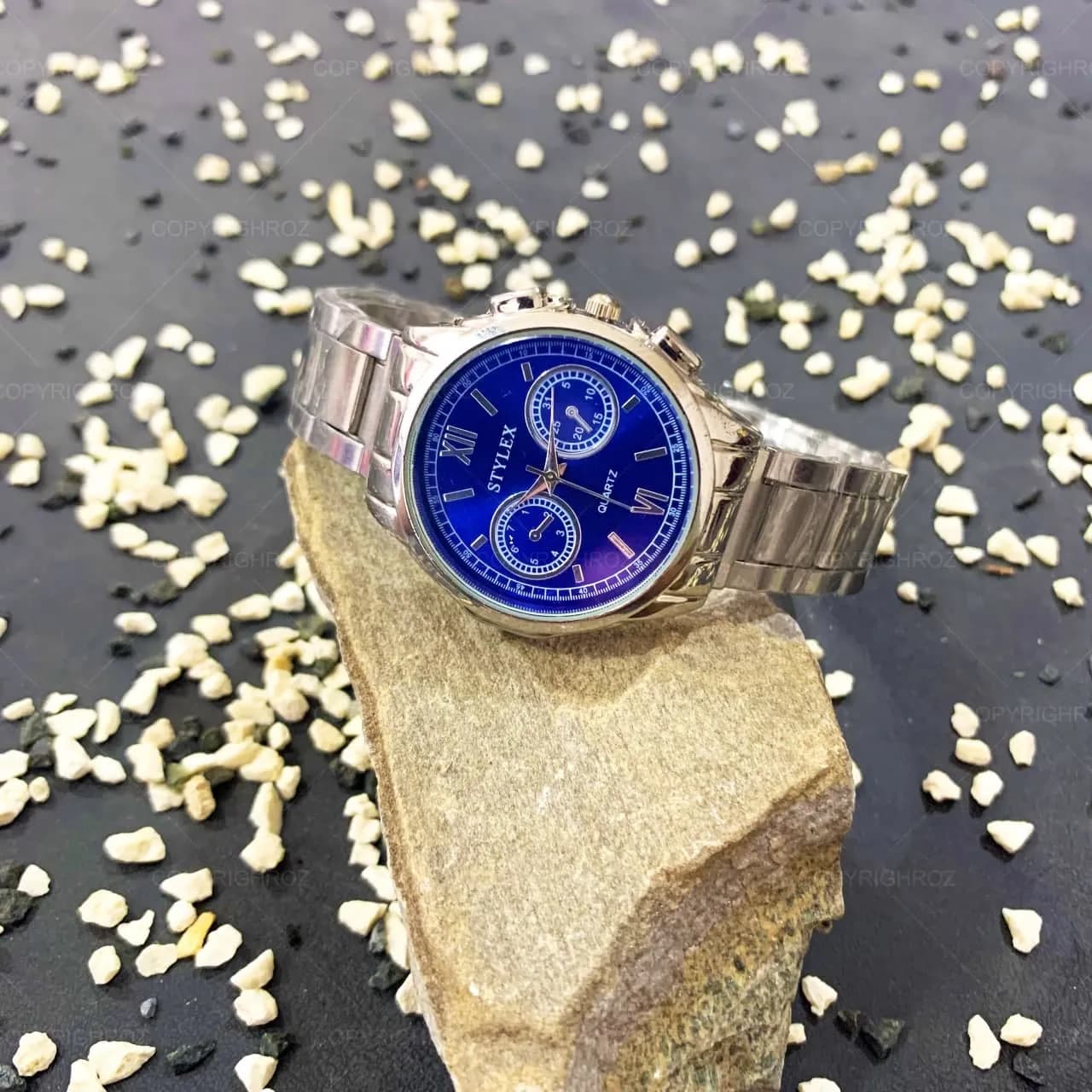 ساعت مچی زنانه طرح 3 موتوره Quartz مدل315 — تصویر ۹