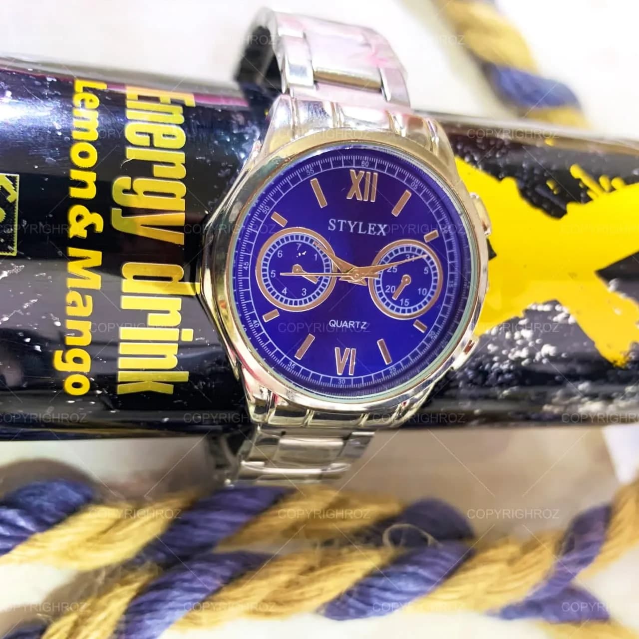 ساعت مچی زنانه طرح 3 موتوره Quartz مدل315 — تصویر ۷