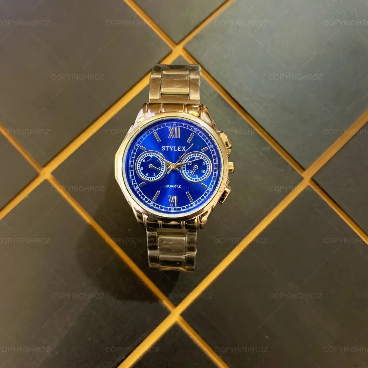 ساعت مچی زنانه طرح 3 موتوره Quartz مدل315 — تصویر ۴