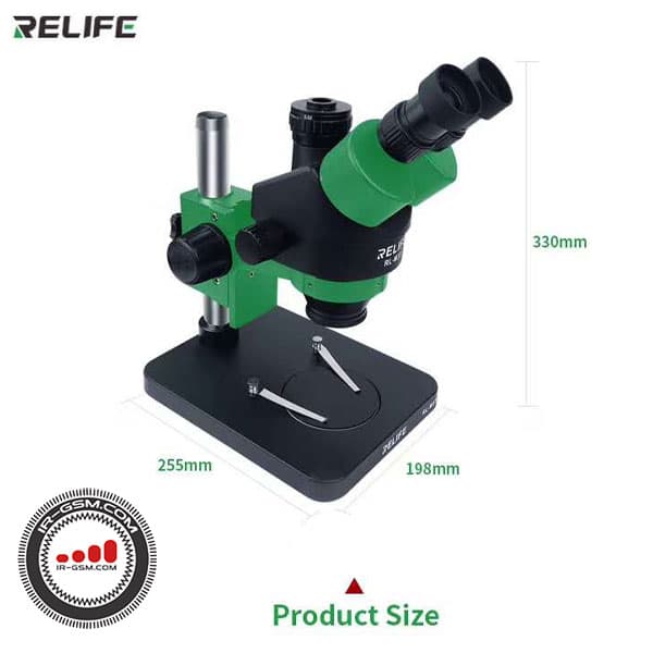 لوپ آنالوگ دیجیتال سه چشم ریلایف RELIFE RL-M3T-B1 — تصویر ۷
