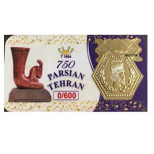 طلا 18 عیار – 0.6 گرم – 600 سوت طرح پاسارگاد