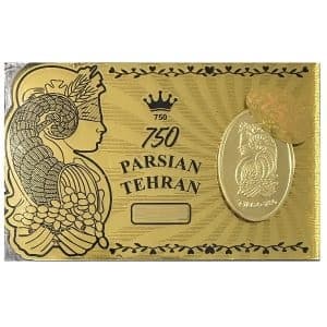 شمش طلا 18 عیار – 0.4 گرم – 400 سوت طرح ملکه