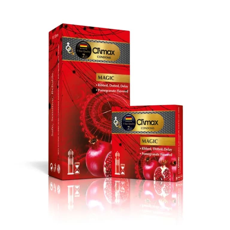 کاندوم کلایمکس مدل Magic 7 بسته 12 عددی — تصویر ۹
