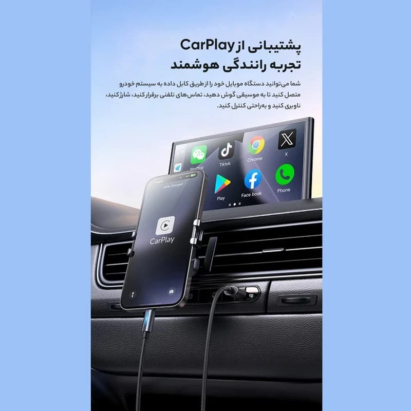 کابل فست شارژ USB به USB-C مک دودو مدل CA-518 طول 1.2 متر با توان 100 وات — تصویر ۵