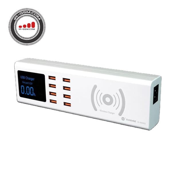 شارژر هوشمند بی سیم Sunshine SS-309WD — تصویر ۲