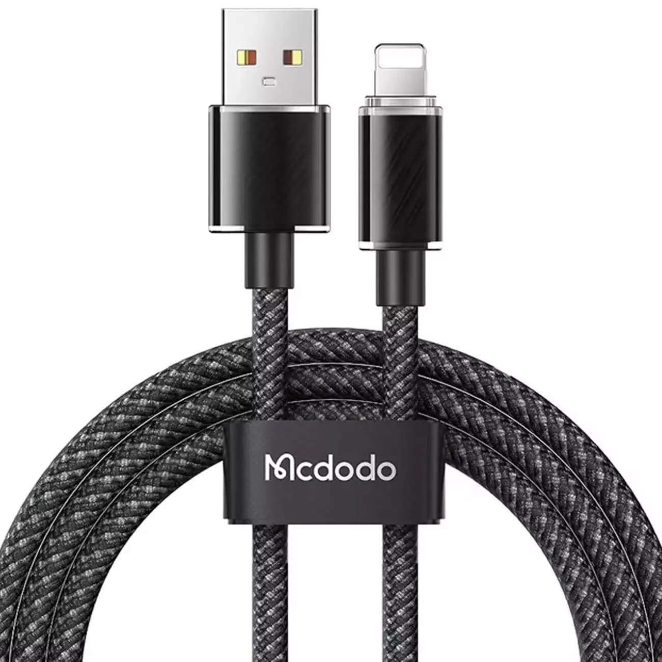 کابل تبدیل فست شارژ USB به لایتنینگ مک دودو مدل CA-364 طول 1.2 متر