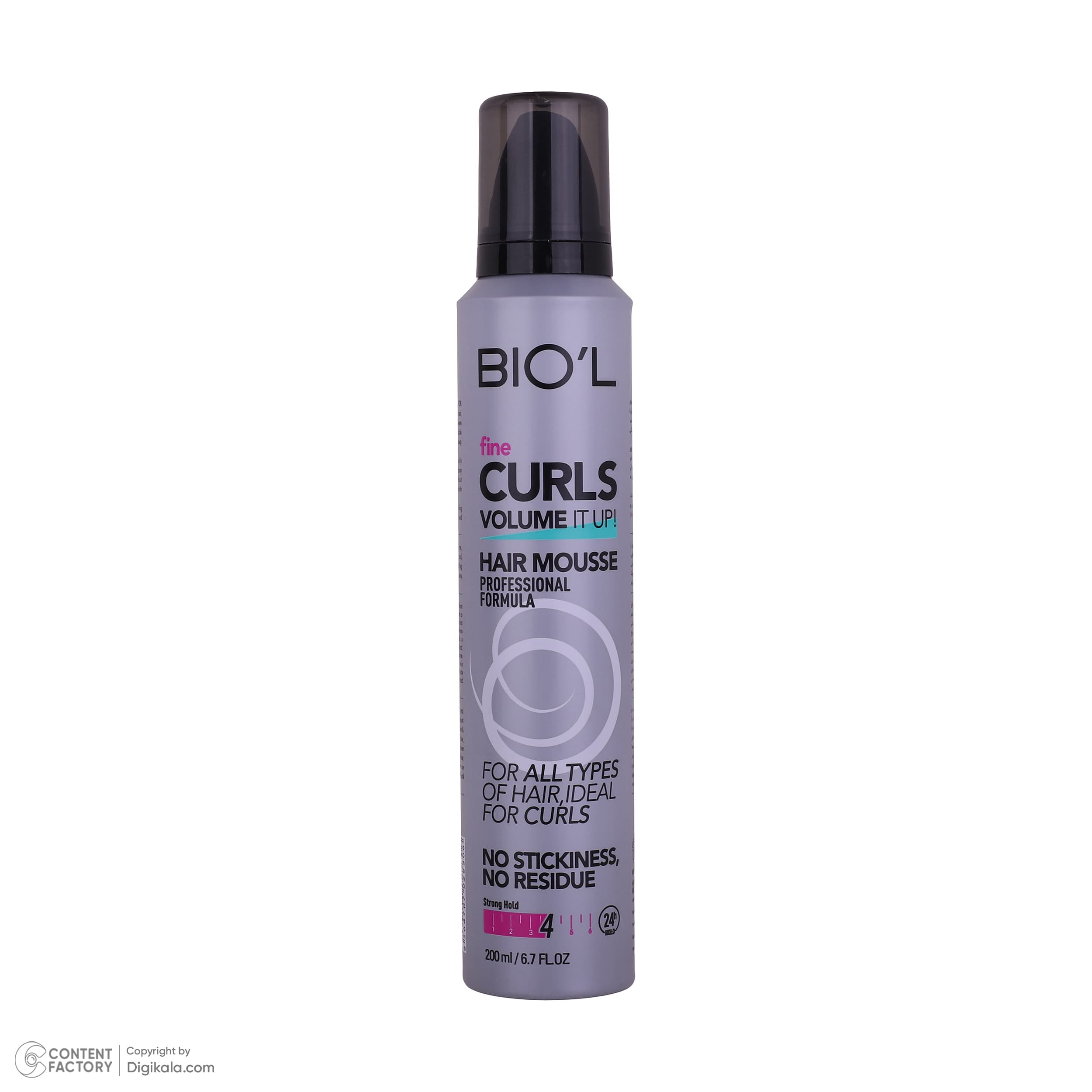موس مو بیول مدل 4 FINE CURLS مناسب موهای فر حجم 200 میلی لیتر — تصویر ۷