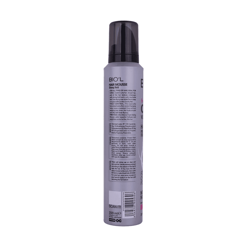 موس مو بیول مدل 4 FINE CURLS مناسب موهای فر حجم 200 میلی لیتر — تصویر ۱۲