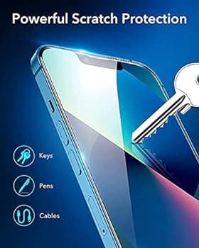 محافظ صفحه نمایش توری دار آنتی استاتیک KuZoom مناسب برای آیفون iPhone 16/15/14Pro — تصویر ۹