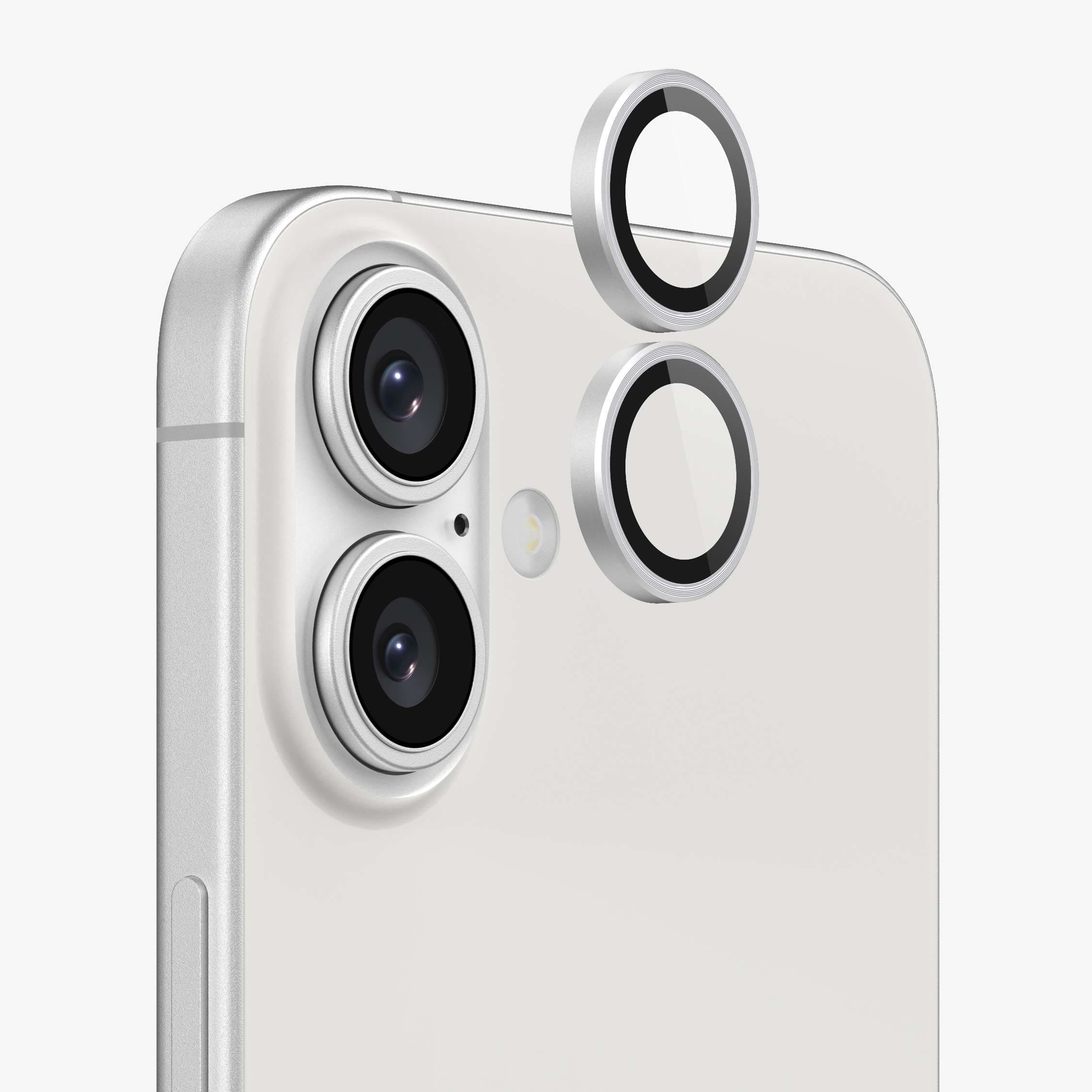 محافظ لنز دوربین مدل رینگی برند KUZOOM مناسب برای گوشی موبایل اپل iPhone 16/16 Plus — تصویر ۱۰