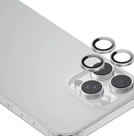 محافظ لنز دوربین مدل رینگی مناسب برای گوشی موبایل اپل iPhone 16 ProMax / 16 Pro — تصویر ۱۱
