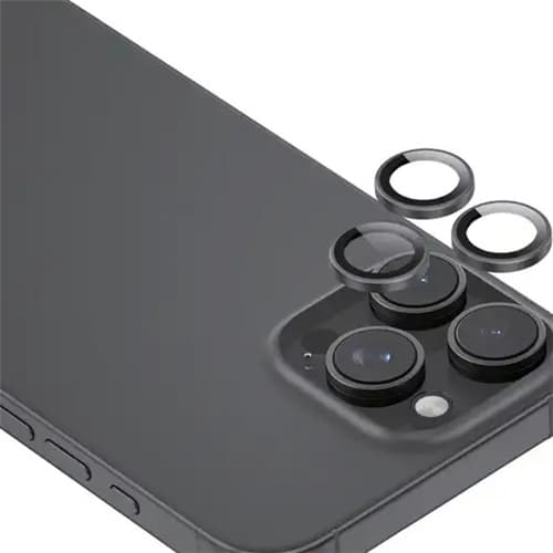 محافظ لنز دوربین مدل رینگی مناسب برای گوشی موبایل اپل iPhone 16 ProMax / 16 Pro — تصویر ۱۲