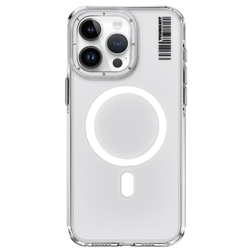 کاور YOUNGKIT مدل Colorless Crystal Shield MagSafe Series مناسب برای Apple iPhone 16 Pro — تصویر ۱۰