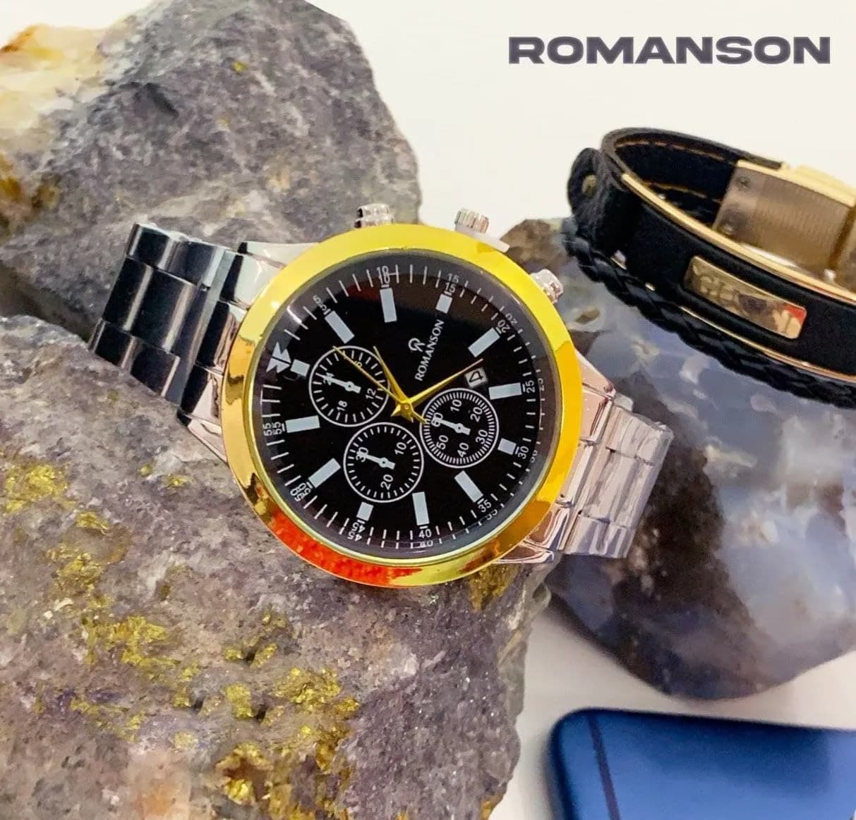 ساعت مچی ROMANSON مردانه مدل 206 — تصویر ۳