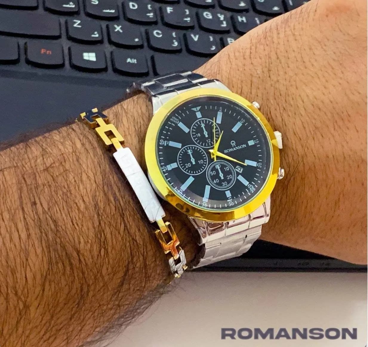 ساعت مچی ROMANSON مردانه مدل 206 — تصویر ۴