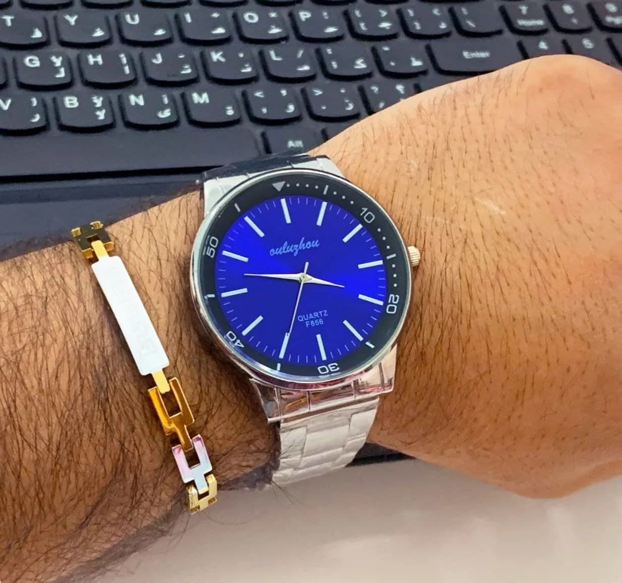 ساعت مچي QUARTZ مردانه مدل 205 — تصویر ۴