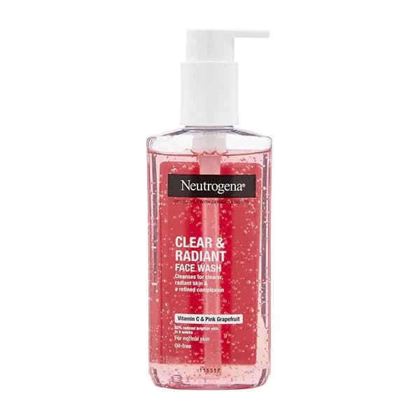 ژل شستشوی گریپ فروت نوتروژینا پوست نرمال حاوی ویتامین سی200میلNeutrogena CLEAR and RADIANT