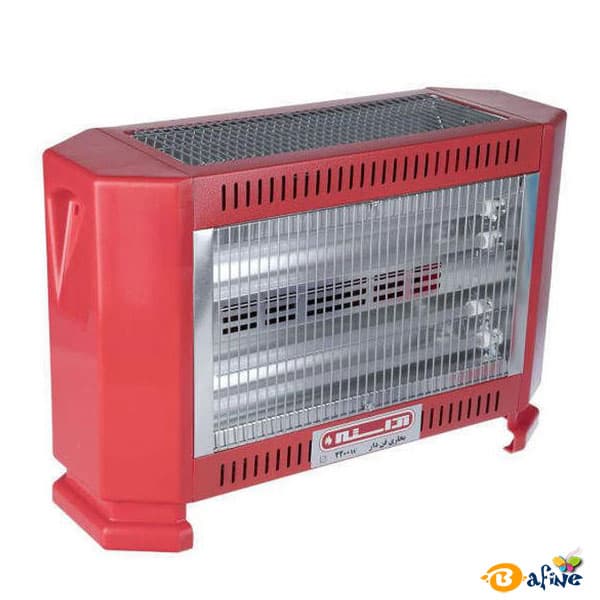 بخاری برقی 5 شعله فن دار آراسته 2200 وات — تصویر ۱۲