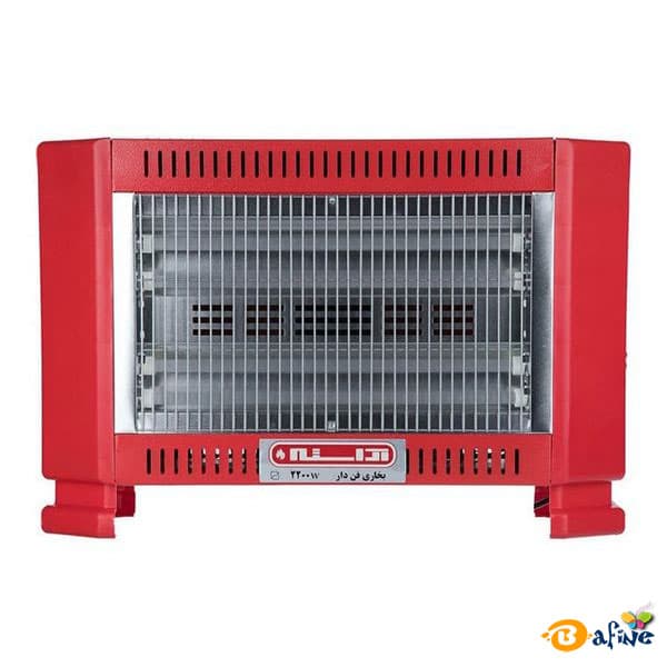 بخاری برقی 5 شعله فن دار آراسته 2200 وات — تصویر ۱۰