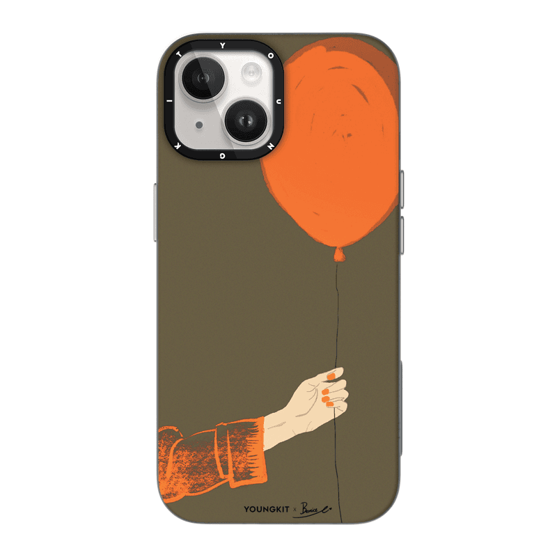 کاور یانگ کیت Youngkit مدل Flying Bemice Gentle Orange Magsafe Series مناسب برای گوشی موبایل اپل iPhone 13/14