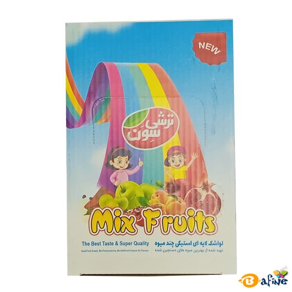 لواشک لایه ای استیکی چند میوه ترشی سون 24 عدد 45 گرمی — تصویر ۷