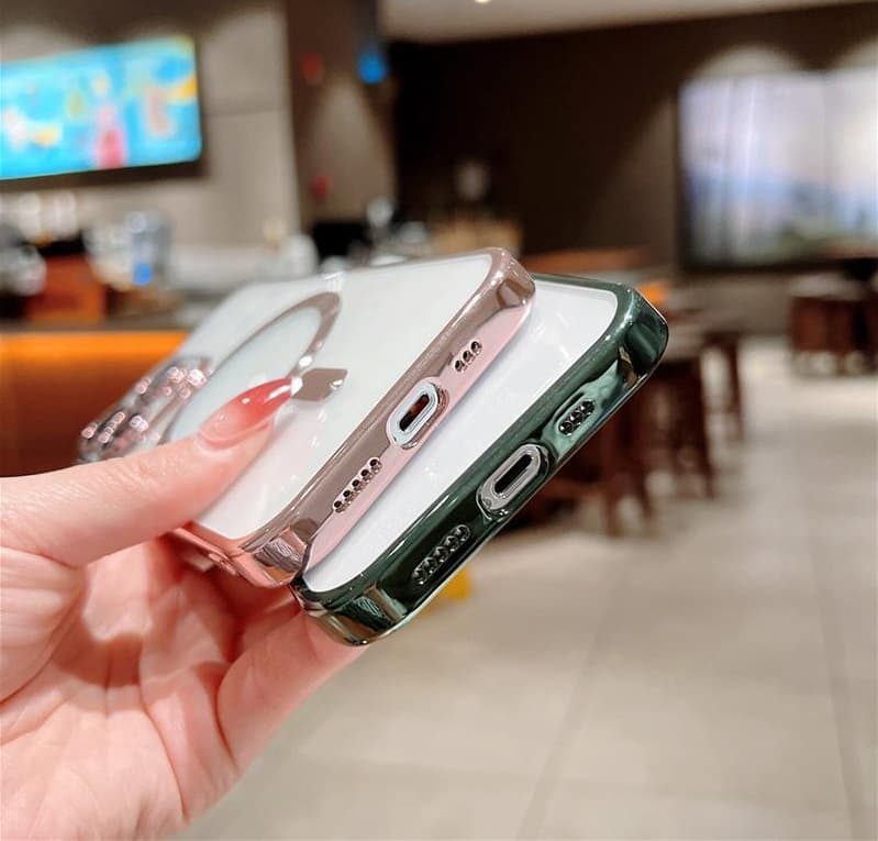 کاور شفاف Q Series مدل Magnetic همراه با محافظ لنز مناسب برای گوشی موبایل Apple iPhone 12 Pro — تصویر ۹