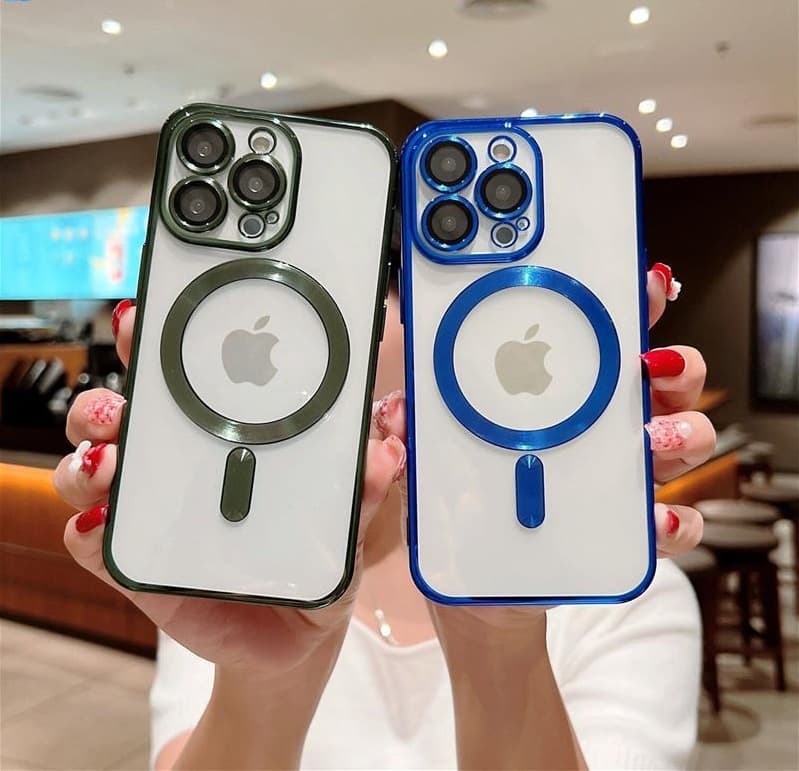 کاور شفاف Q Series مدل Magnetic همراه با محافظ لنز مناسب برای گوشی موبایل Apple iPhone 12 Pro — تصویر ۶