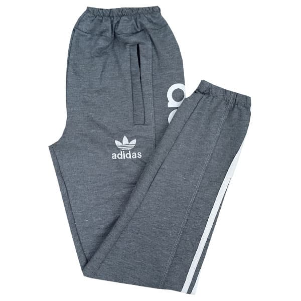 شلوار اسلش مردانه آدیداس adidas (طوسی تیره) — تصویر ۳