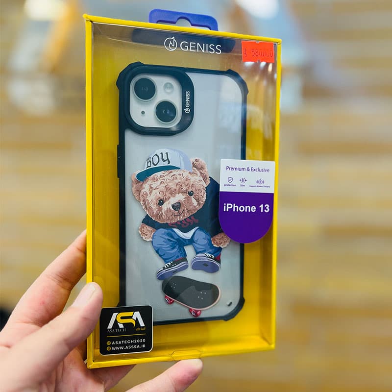 کاور شفاف GENISS طرح Skate Boy I مناسب برای گوشی موبایل iPhone 13/14 — تصویر ۱۰