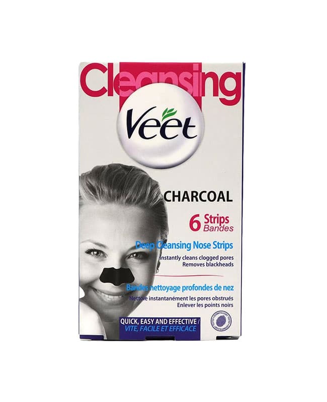 چسب پاک کننده بینی ویت مدل Charcoal بسته 6 عددی