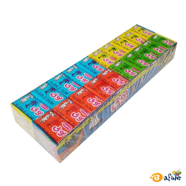 آدامس بادکنکی یوبی بسته ۶۰ عددی — تصویر ۲