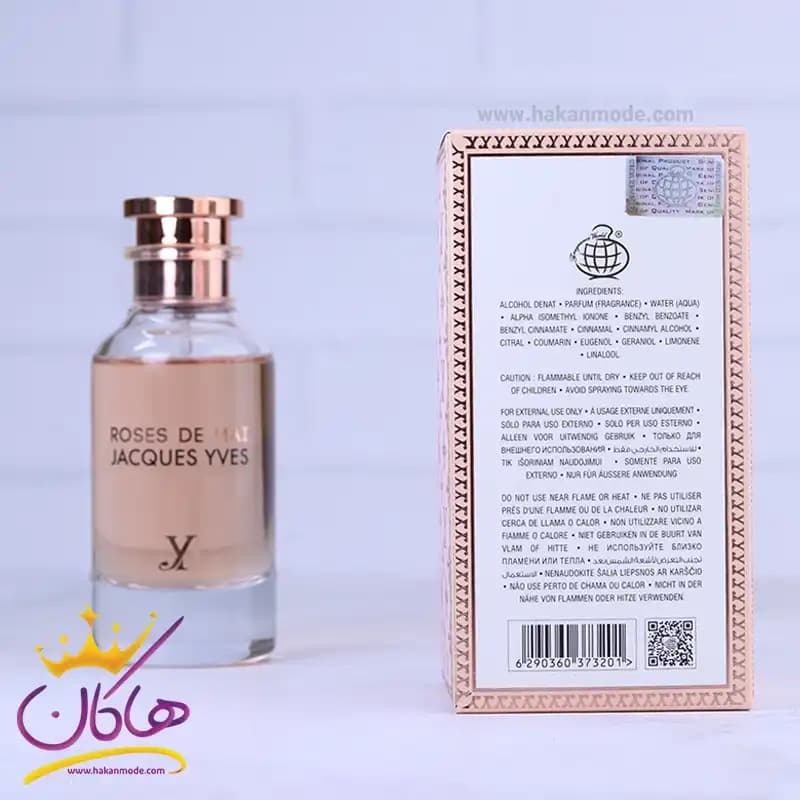 ادکلن رز د مای ژاک ایو فراگرنس فلور دو دزرت 100 میل — تصویر ۷