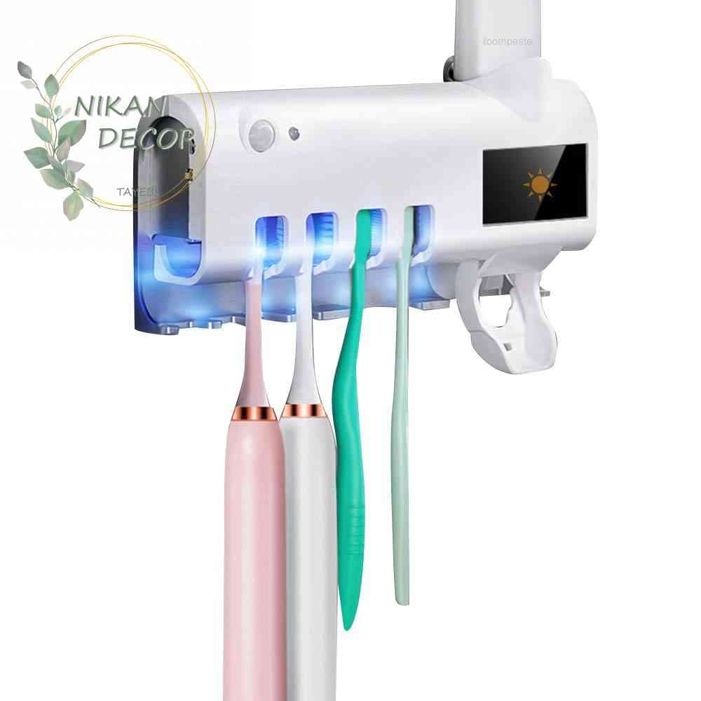 استند مسواک و خمیردندان شارژی استریل کننده — تصویر ۸