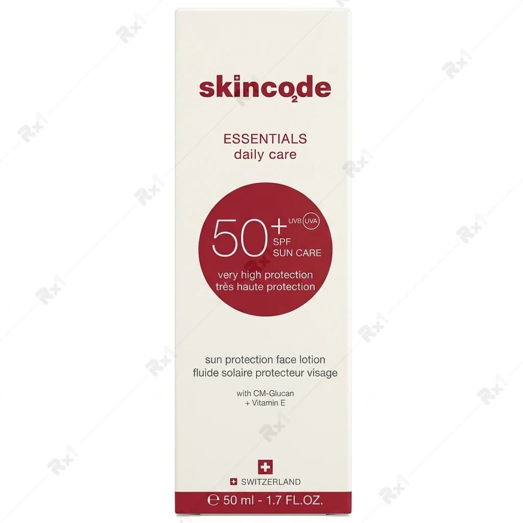لوسیون ضدآفتاب صورت اسکین کد SPF 50 مناسب انواع پوست حجم 50 میلی لیتر — تصویر ۱۲