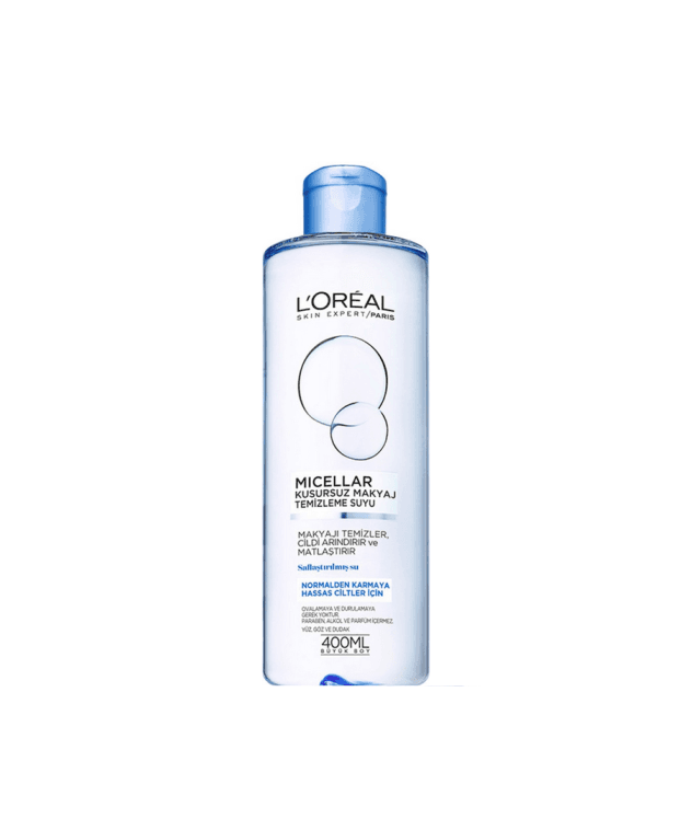 میسلار واتر لورال پوست نرمال و حساس حجم400میلLOREAL MICELLAR