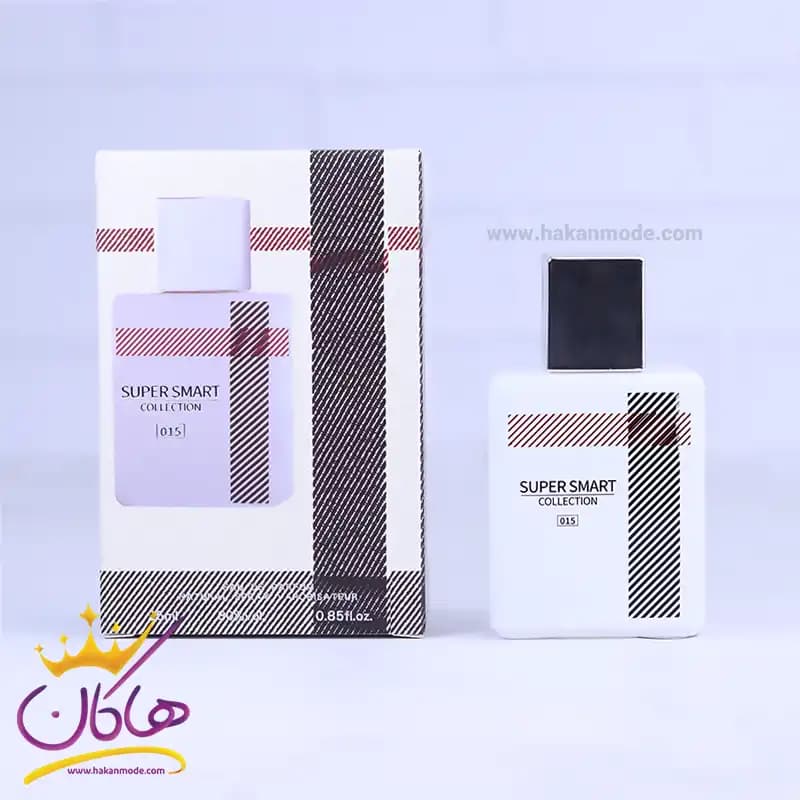 ادکلن جیبی سوپر اسمارت زنانه 015 باربری لندن 25 میل — تصویر ۴