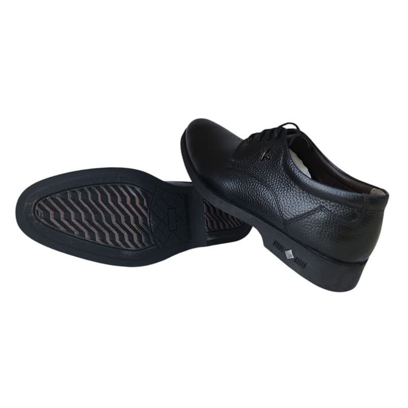 کفش رسمی مردانه چرم طبیعی با بند مدل 634 A 714 KSH — تصویر ۴