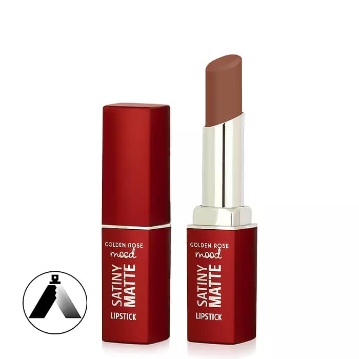 رژ لب جامد گلدن رز مدل Satin Matte