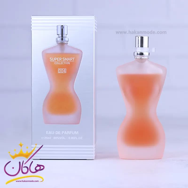 ادکلن جیبی سوپر اسمارت زنانه 004 ژان پل گوتیه کلاسیک 25 میل — تصویر ۴