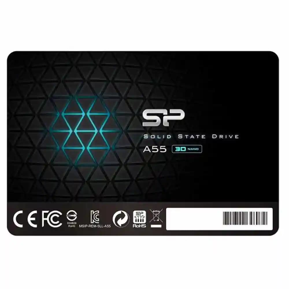 اس اس دی SATA3.0 سیلیکون پاور Slim A55 ظرفیت 256 گیگابایت