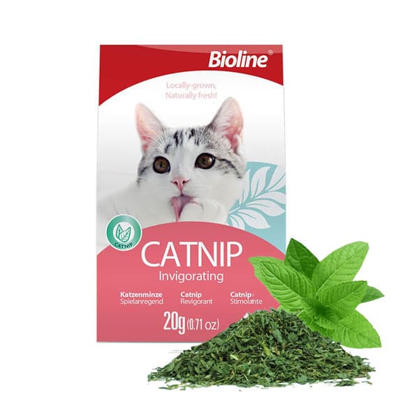 کت نیپ خرد شده بایولاین گربه 20 گرم ( 100% طبیعی )