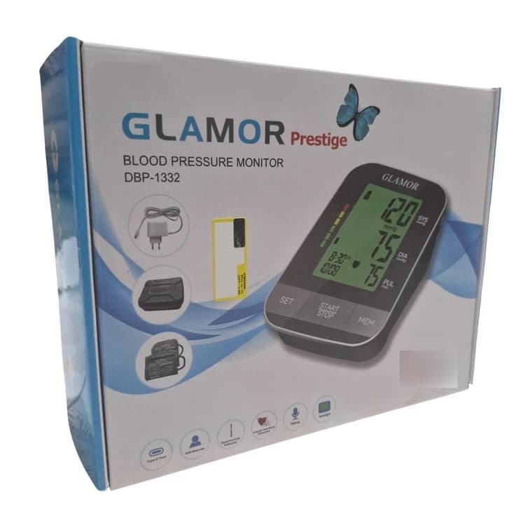 فشارسنج دیجیتال گلامور مدل DBP-1332 | خرید و قیمت دستگاه فشار خون — تصویر ۱۱