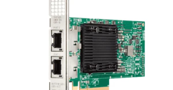 کارت شبکه سرور HPE Broadcom BCM57416 10Gb 2-port BASE-T P26253-B21