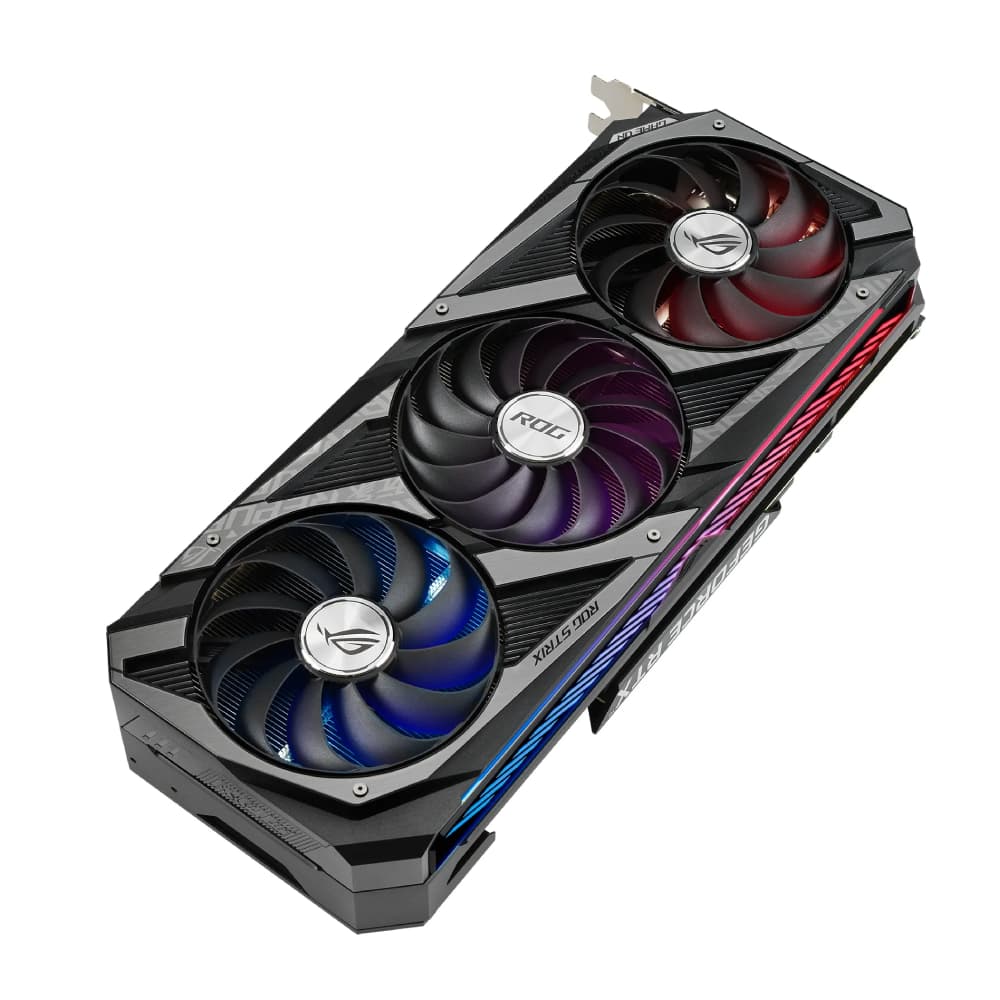 کارت گرافیک ایسوس مدل ASUS ROG STRIX RTX3080 10G GDDR6X کارکرده — تصویر ۷