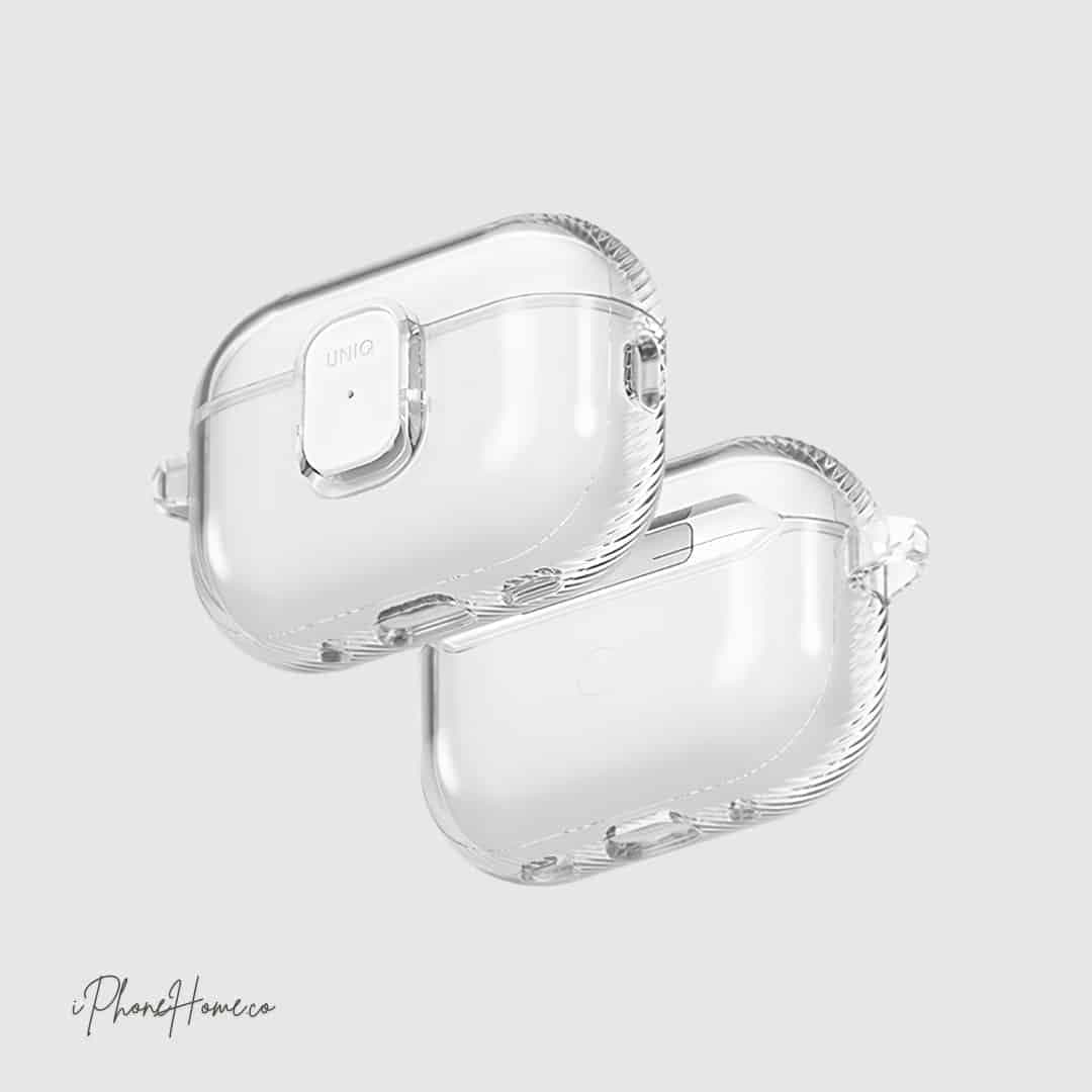 کاور ایرپاد یونیک Glase Pro شفاف مناسب Airpods Pro 3 — تصویر ۲