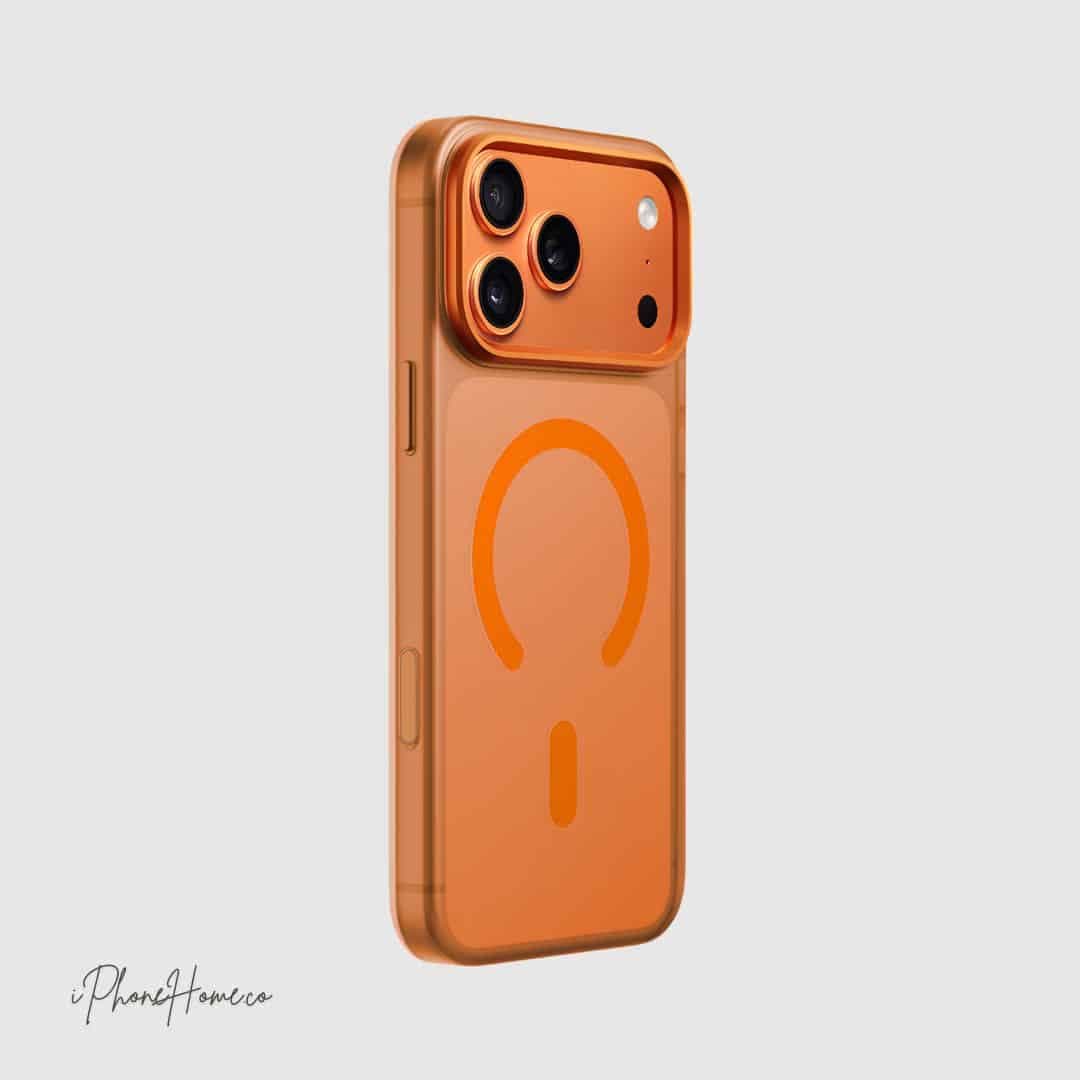 کاور KZDOO MATGUARD نارنجی مناسب iPhone 17 Pro Max