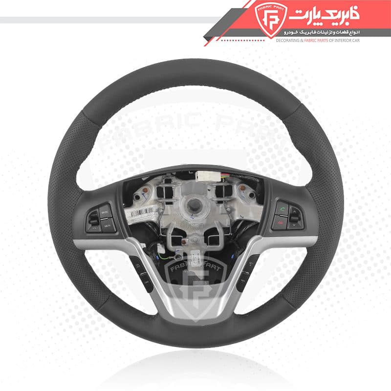 غربیلک فرمان کلید دار پژو 207 چرم دوز — تصویر ۲